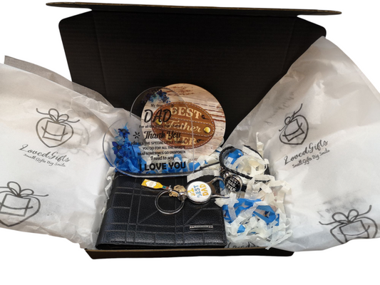 Dad Note Book or Wallet Gift Box