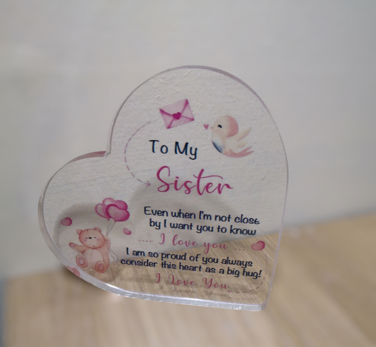 Pink & Red Sister Box