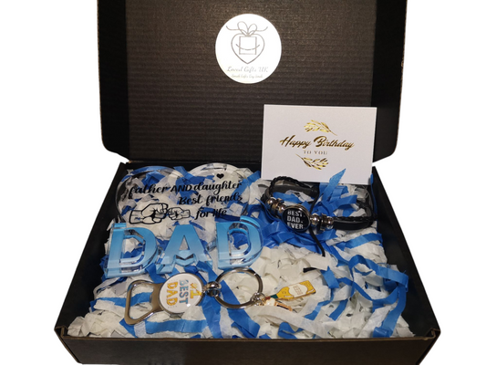 Dad Bracelet & Keyring Box