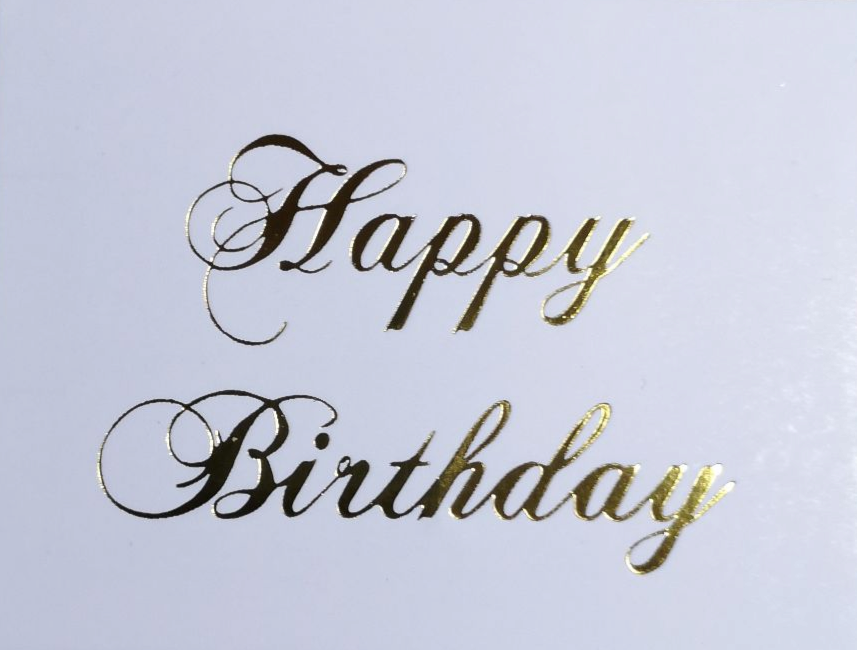 Happy Birthday - Design 1
