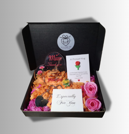 Mum Florally & Keyring Box