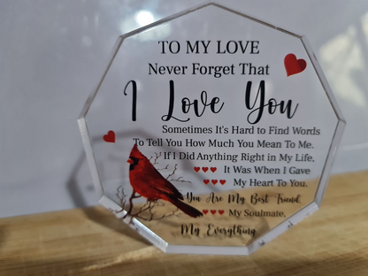 For Her Keyring &  Grey Teddy Bear Box