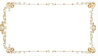 No Text Blank Design Card