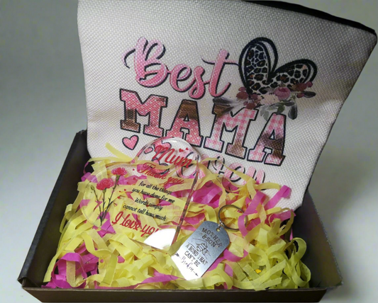 Mum Canvas Bag & Keyring Box